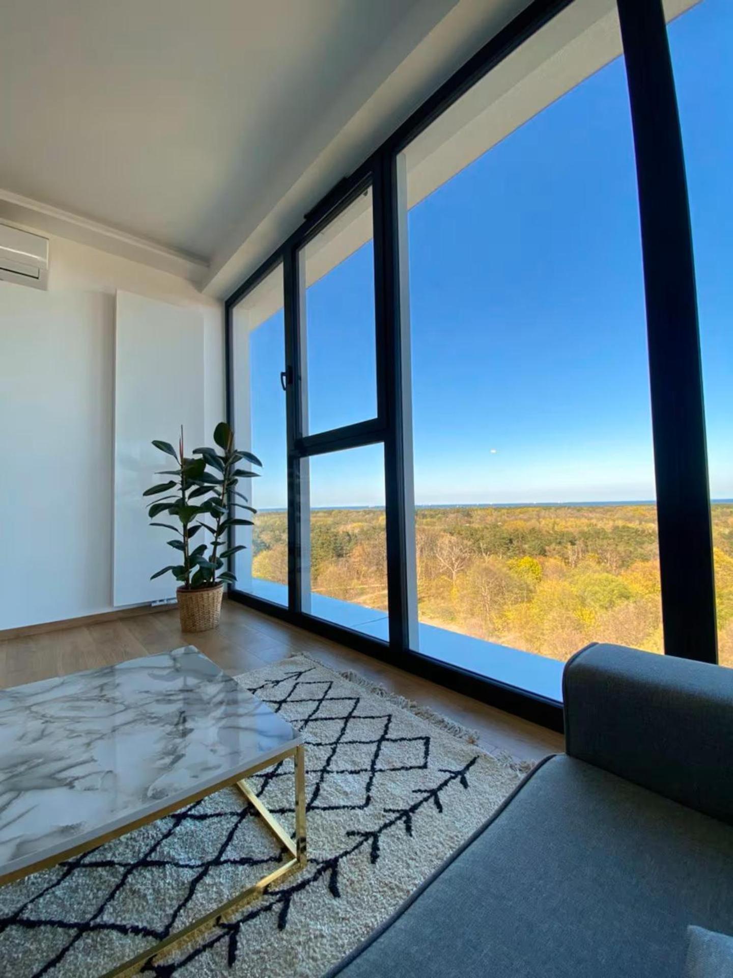 Widok - Klima - Wifi - Netflix - Sauna - Darmowy Parking - Silownia - Obok Plazy - Mieszkanie Z Widokiem Na Morze 6 Osob Apartment *